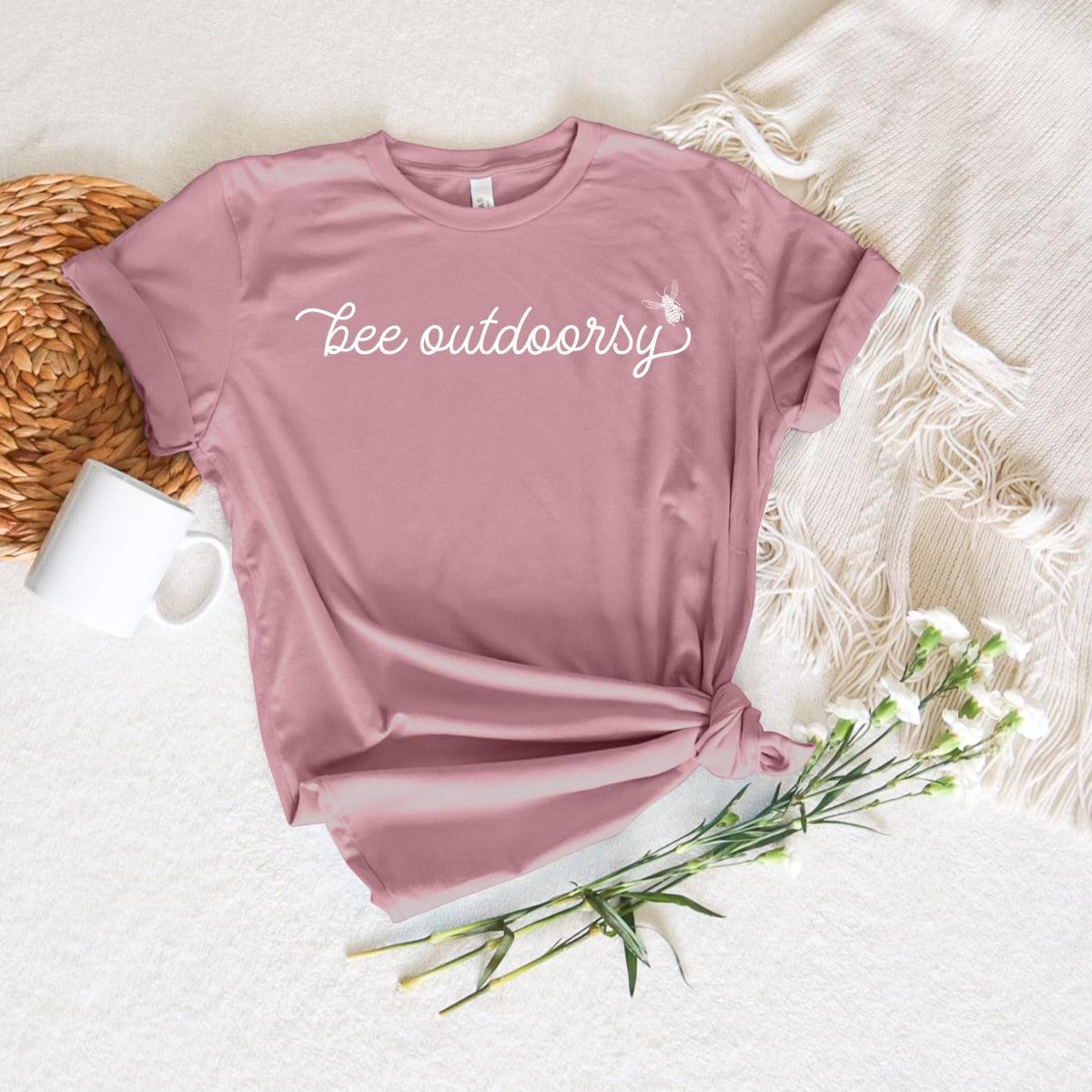 Bee Outdoorsy Ladies Tshirt