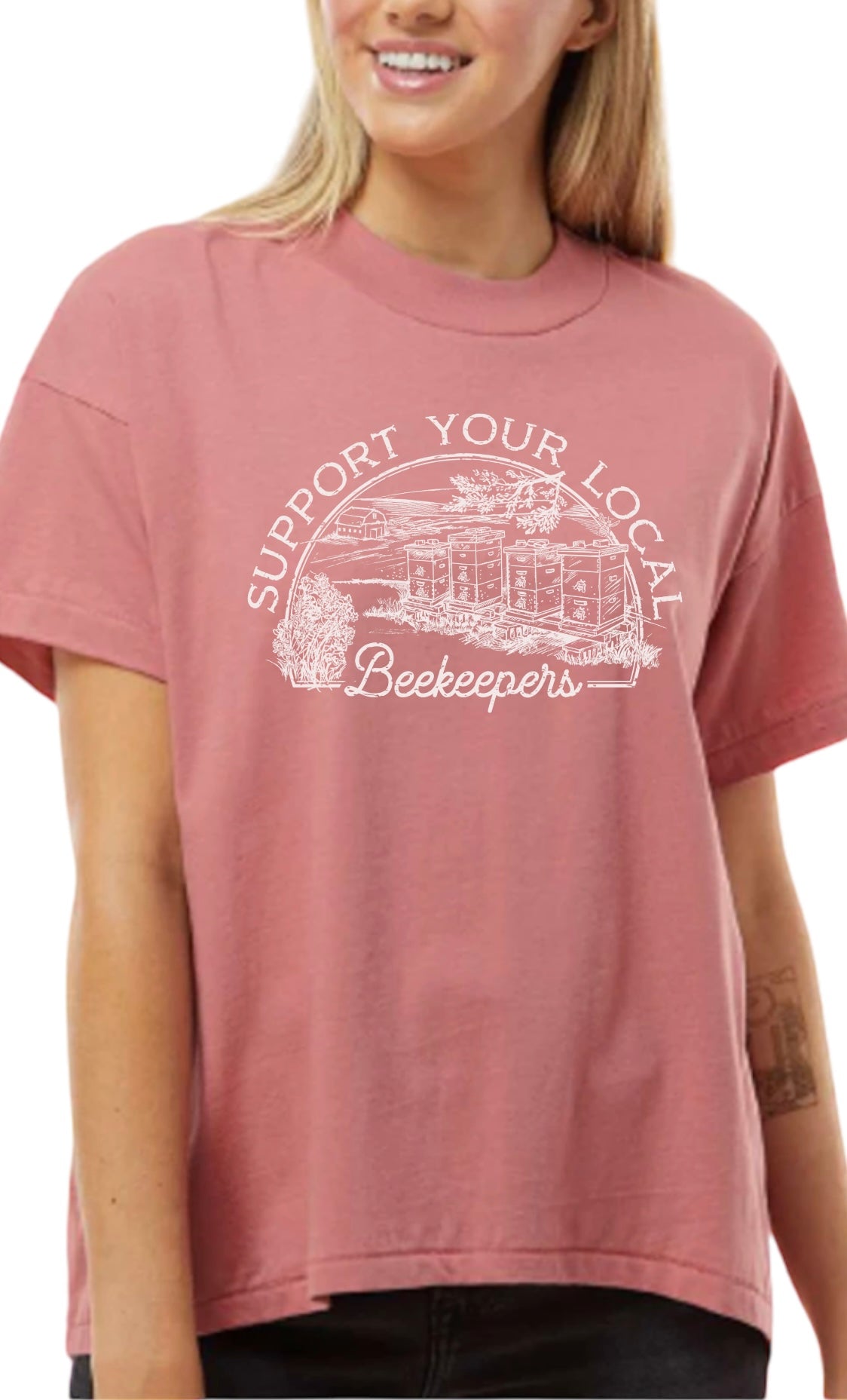 Support your Local Beekeeper Tshirt