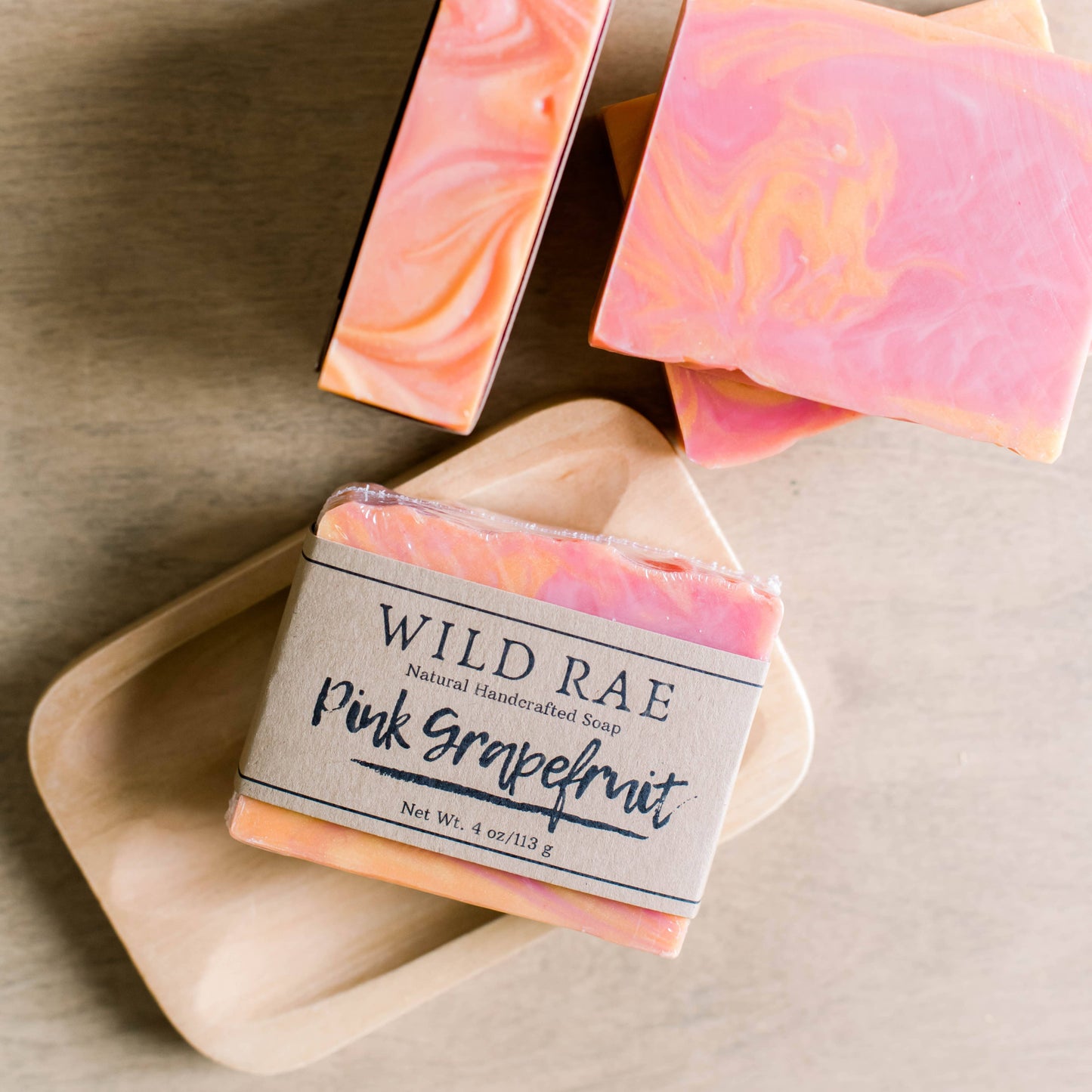 Pink Grapefruit | Handcrafted Natural Soap Bar