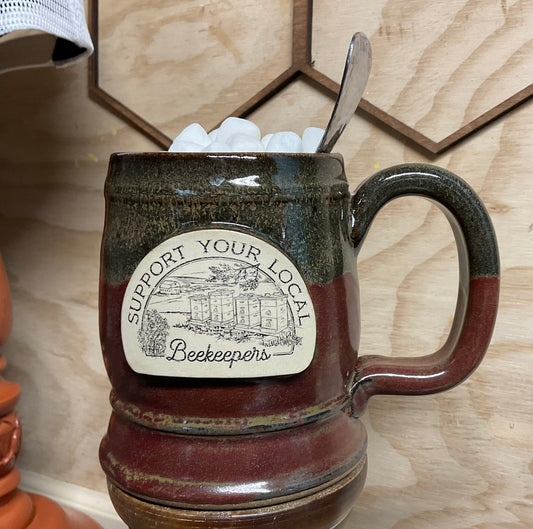 Support your Local Beekeepers DirtRooster Coffee Mug