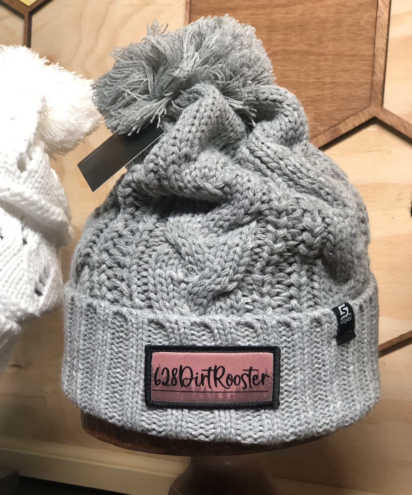 Ladies Pom Pom Beanie Cap