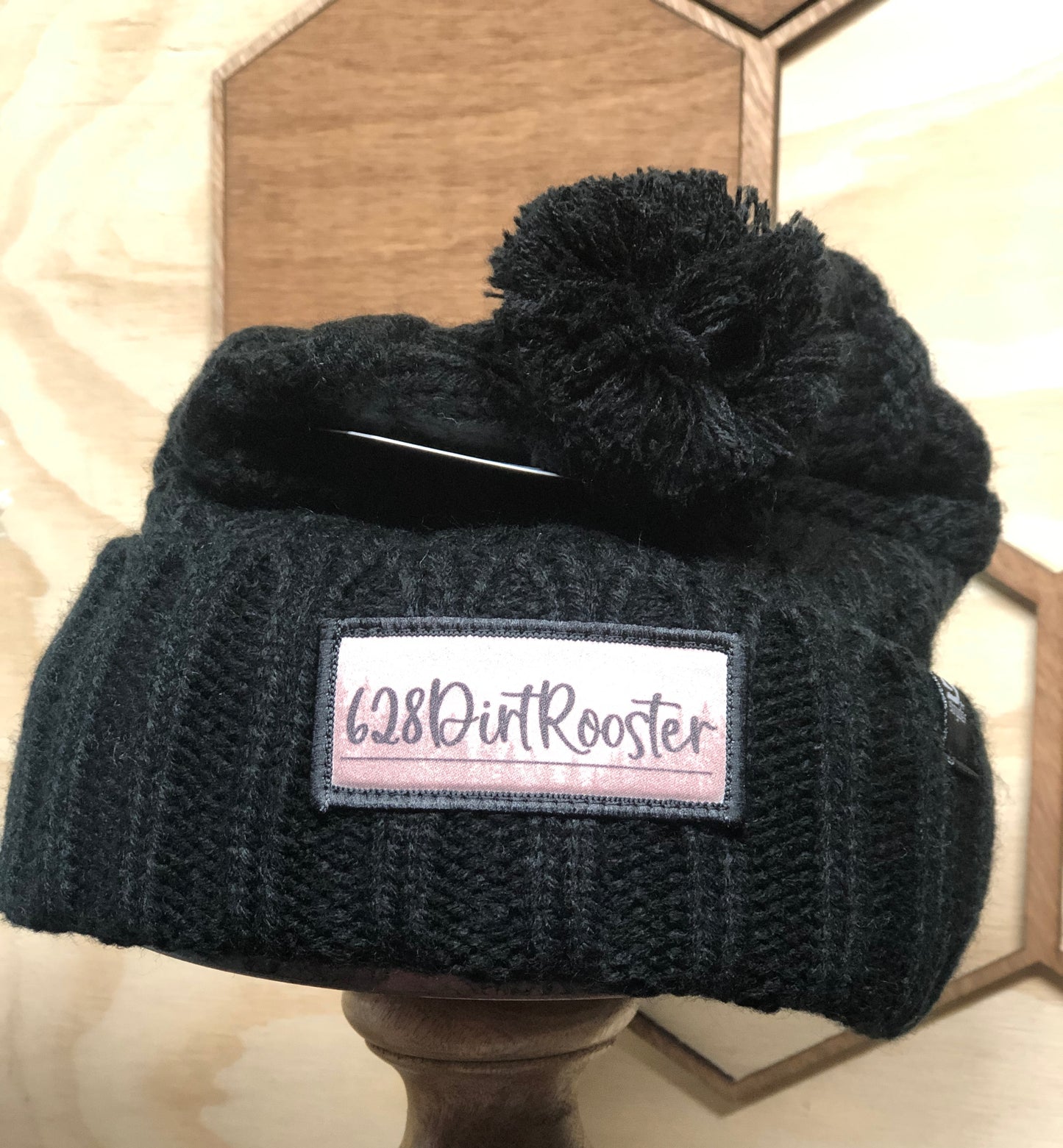 Ladies Pom Pom Beanie Cap