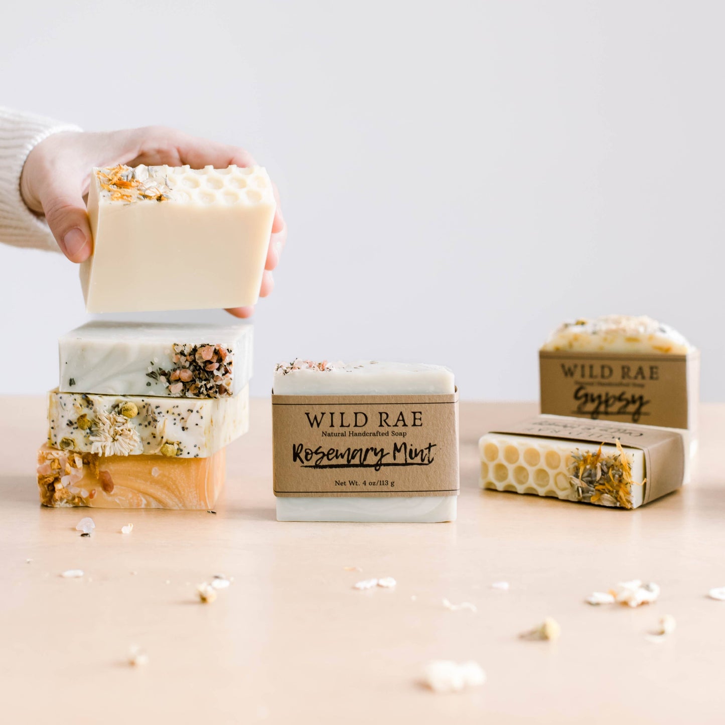 Rosemary Mint | Handcrafted Natural Soap Bar