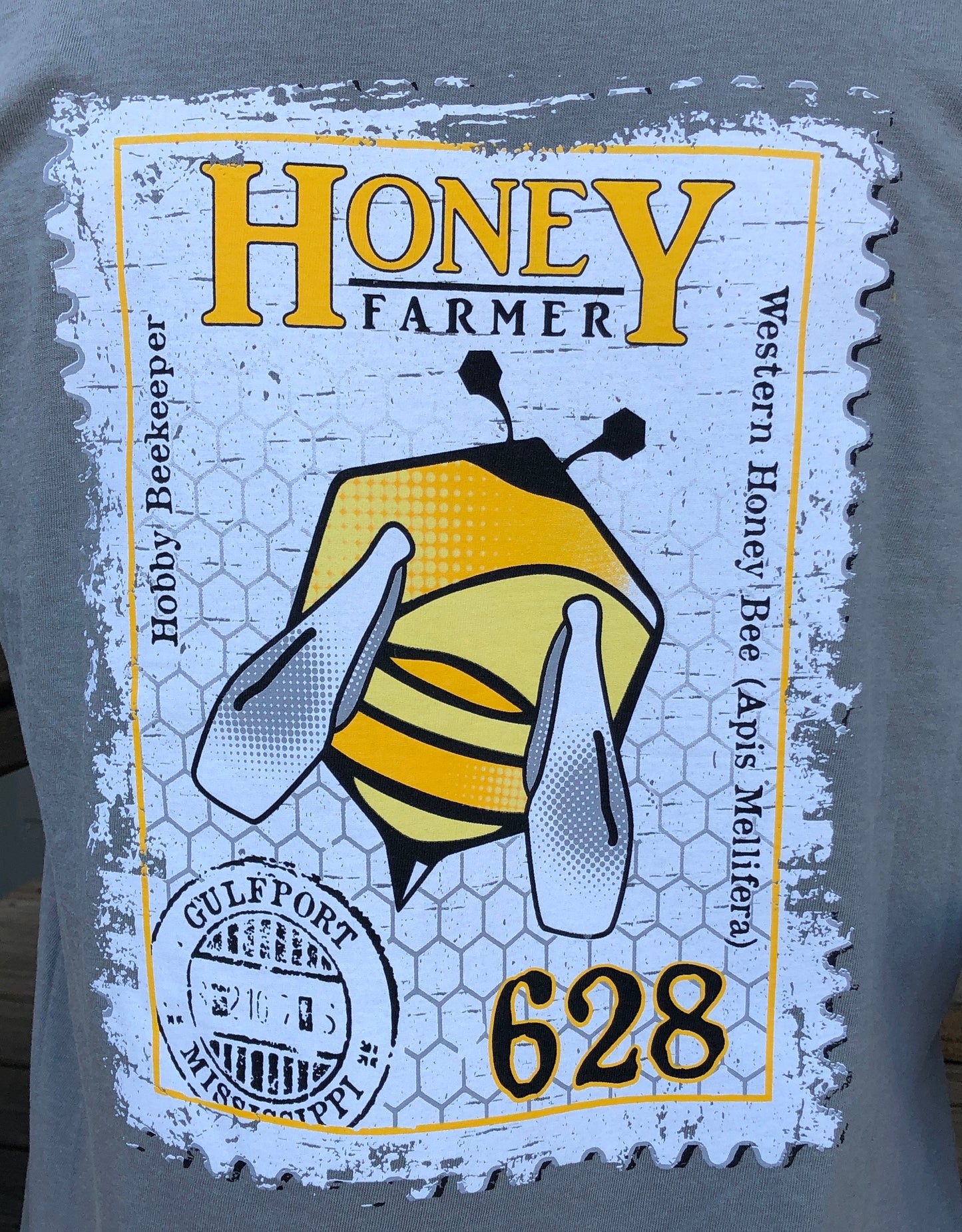 Honey Farmer Shirt, Mississippi Stamp